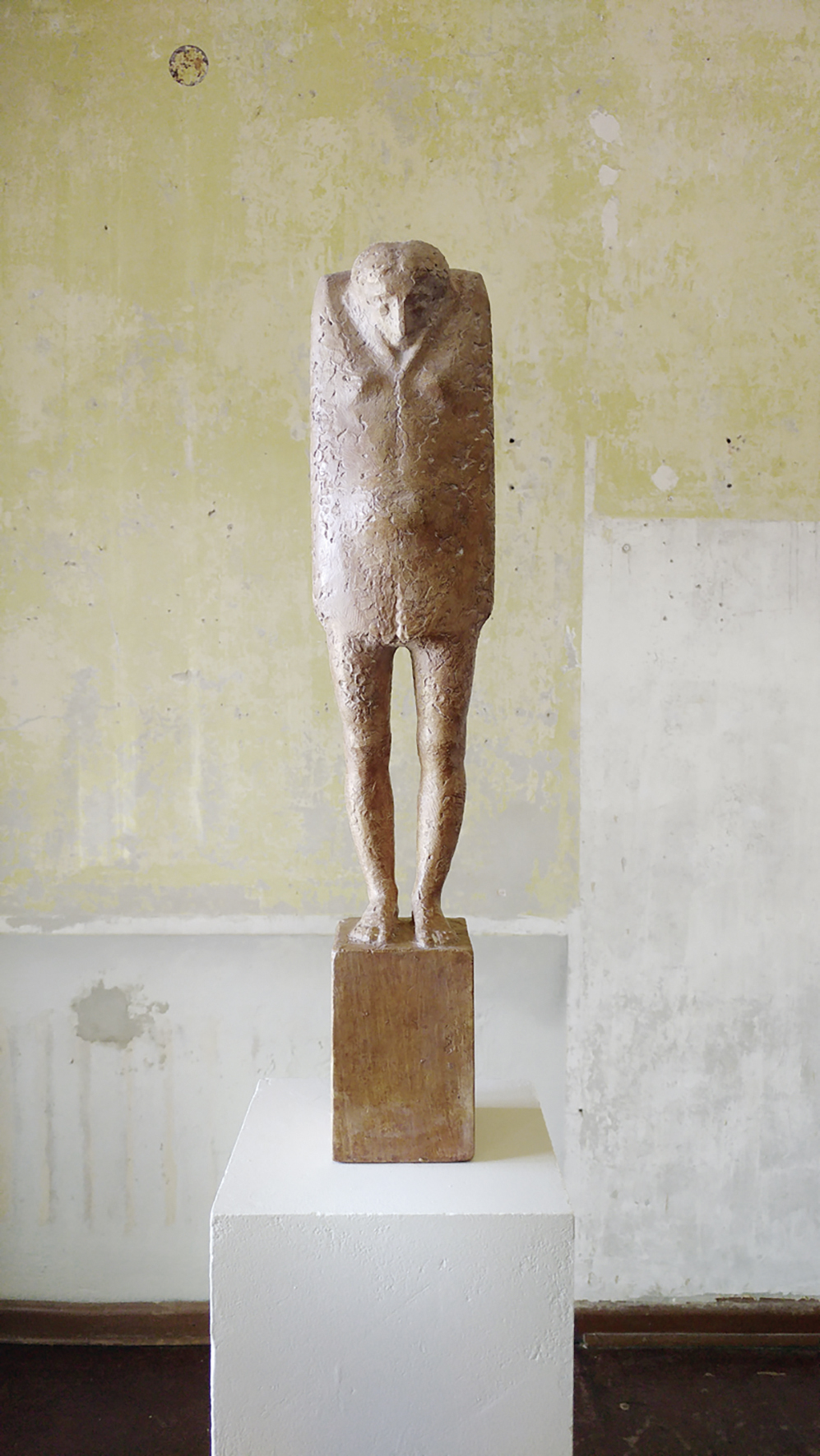 Julia Kausch, Wachstum II. 2020, Gips für Bronze, Höhe: 54 cm