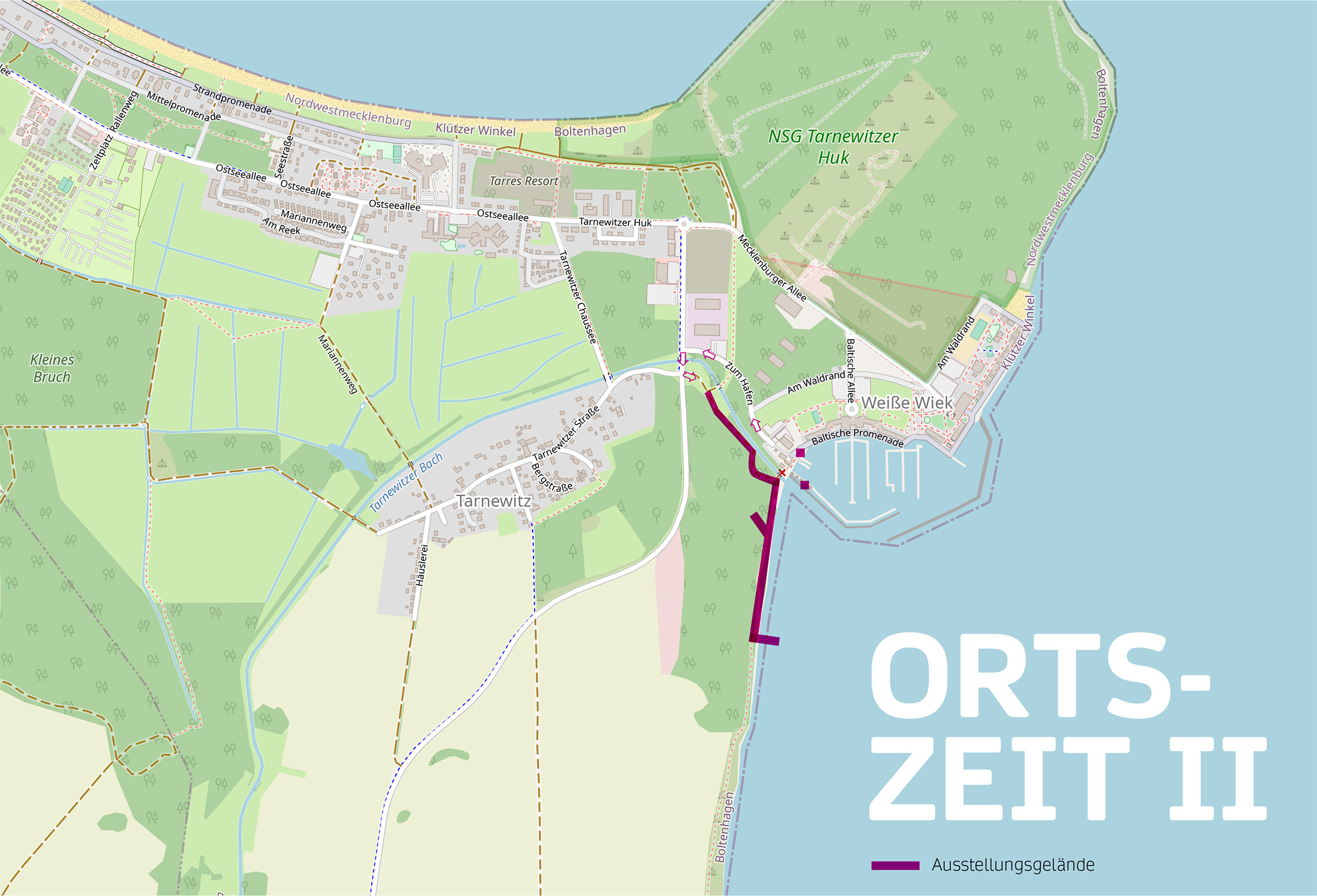 Karte ORTSZEIT II